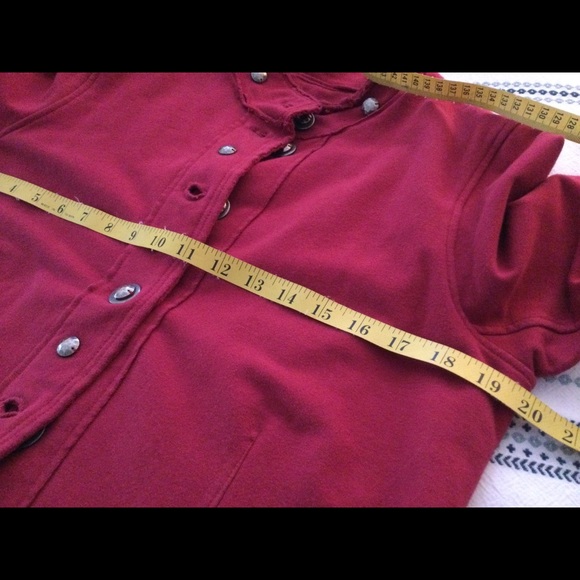 Neon Buddha Raspberry French Terry Jacket L - Picture 5 of 10